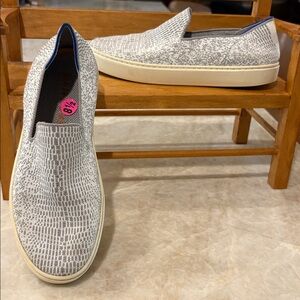 Rothy’s The Original Slip-on Sneaker Opal Python 8.5 Nice Condition